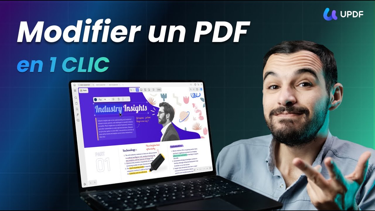 Comment modifier un PDF facilement avec UPDF ? Guide pas à pas.