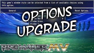 Options Upgrade Plugin - RPG Maker MV