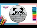 Cómo dibujar un PANDA con lápiz - dibujos fáciles con lápiz