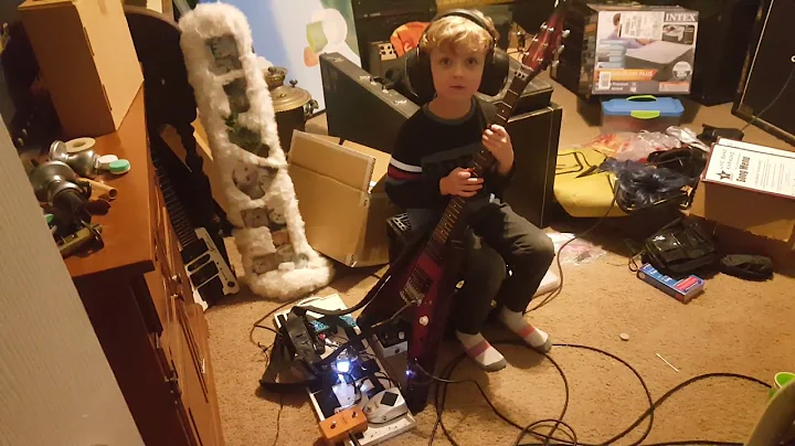A Boy, A Flying V, and a Marshall Stack