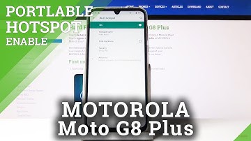 How to enable Portable Hotspot in MOTOROLA Moto G8 Plus – Share Wi-Fi