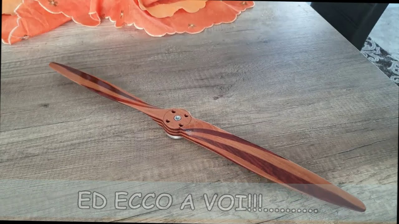 Elica in legno multicolor  (video tutorial)