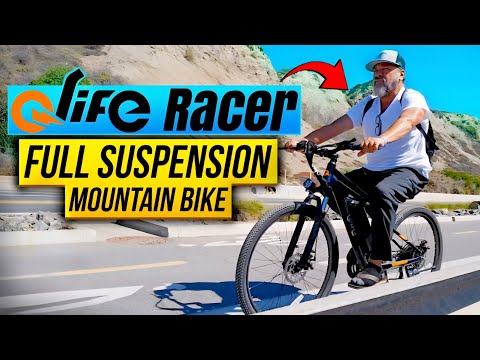 QLife Racer Ultra Step-Over Full-Suspension Mountain eBike 🚴‍♂️ | Best Electric Bike of 2025?