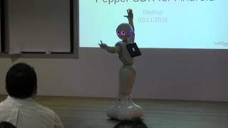 Introduction du robot Pepper