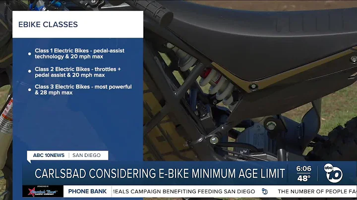 Carlsbad considers age restrictions for e-bikes as safety concerns grow across San Diego County