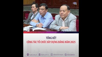 Tổng kết công tác tổ chức xây dựng Đảng năm 2025