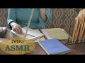 How may i help you   retro soft spoken receptionist  asmr office paper sounds