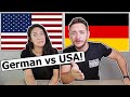German Boyfriend's FIRST IMPRESSIONS of the USA! (Differences to Germany)
