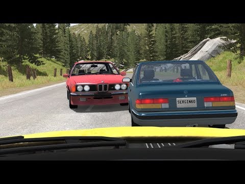 Dash Cam Crashes 23 - BeamNG. Drive