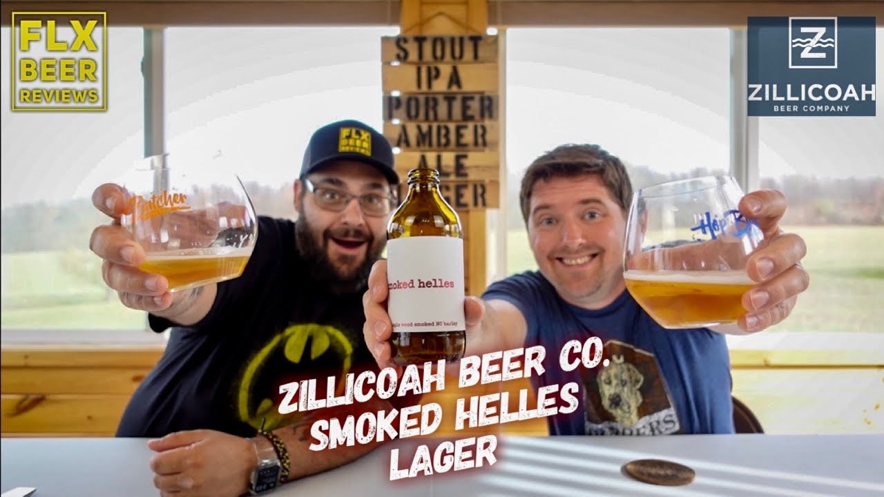 Zillicoah Beer Co. Smoked Helles Lager (Smoked Beer) Beer Review 366 YouTube