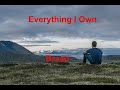 Everything I Own  - Bread - with lyrics