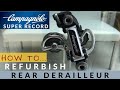 CAMPAGNOLO SUPER RECORD: How to disassemble, grease & assemble a rear derailleur