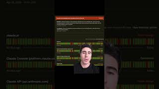 Claude is experiencing major outages #claudecode #claude #anthropic #aitools #chatgpt
