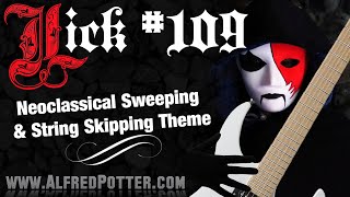 Lick #109 - Neoclassical Sweeping & String Skipping Theme