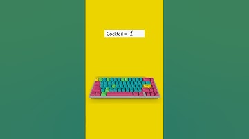 Cocktail Glass 🍸 | Unicode Shortcut Key (Code 1F378) | #computer #Symbol #typing #keyboard #tricks