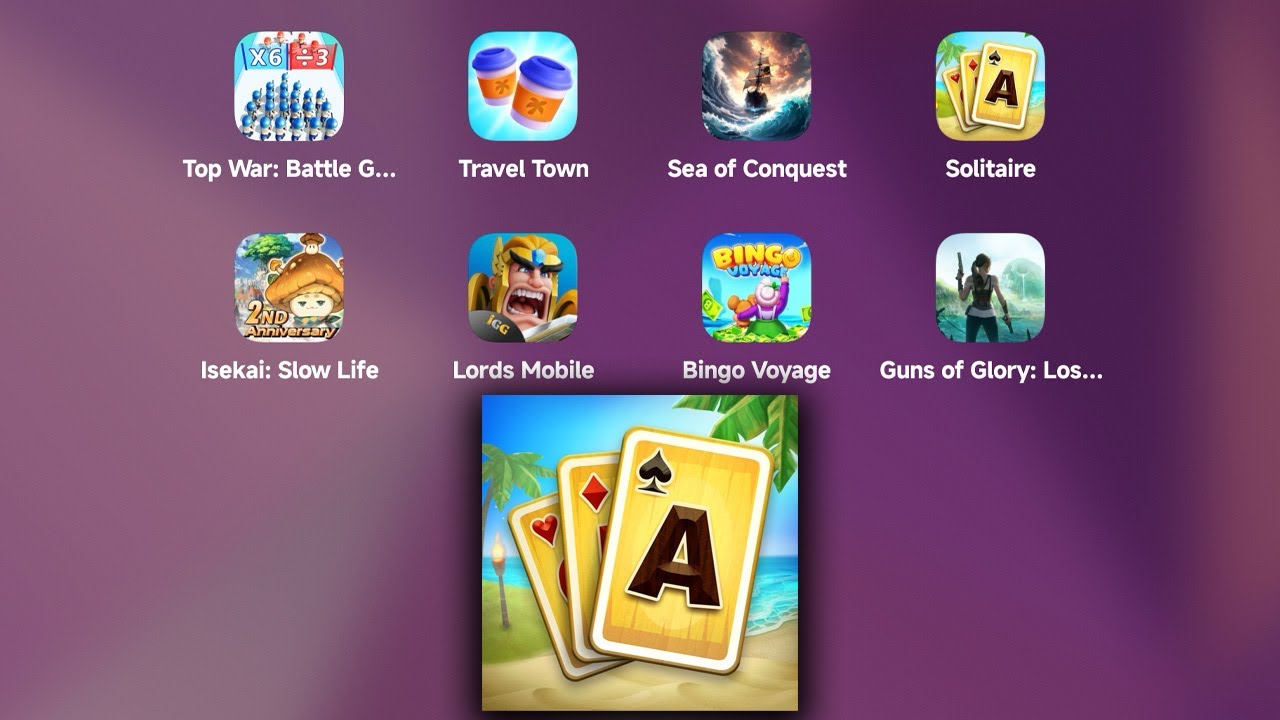 Tiki Ios Tiki Solitaire TriPeaks | Gameplay & Walkthrough (iOS, Android) New ...
