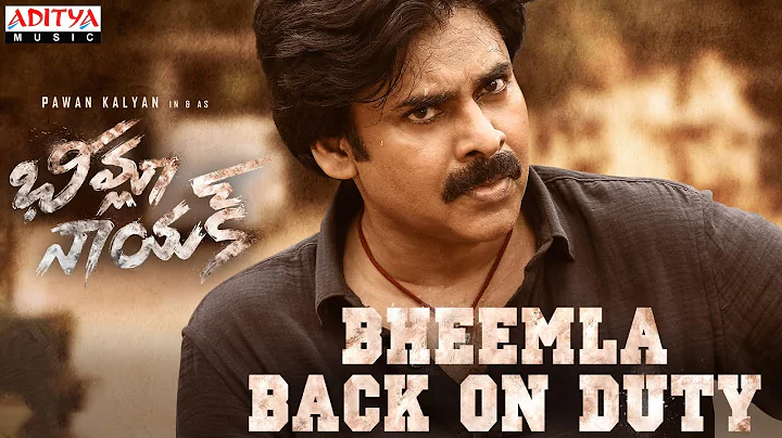 Bheemla Back On Duty | Bheemla Nayak Songs | Pawan...