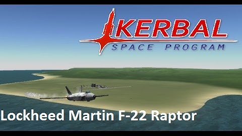 Lockheed Martin F-22 Raptor speedbuild | Kerbal Space Program