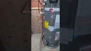 Rheem hybrid electric 50 gallon water heater