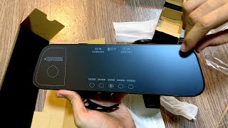 Unboxing Of Xiaomi 70Mai D07 Rearview Dash Cam Wide