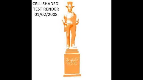 Cell Shaded Test Render