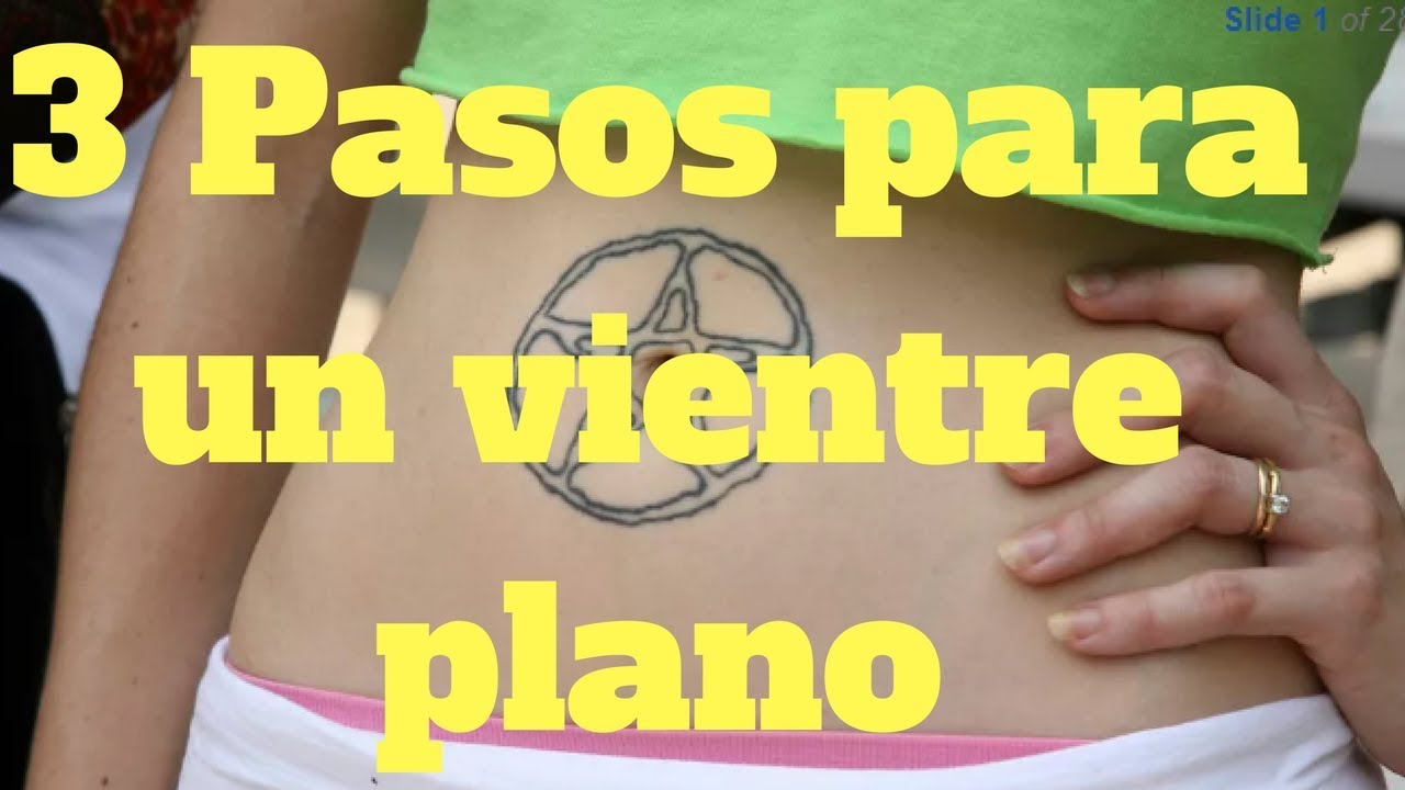 3 Pasos para un vientre plano defensa y justicia