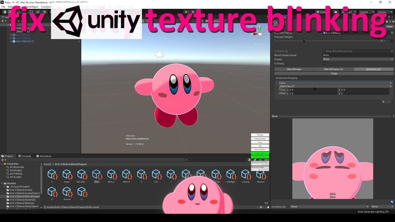 fix Unity texture blinking - YouTube