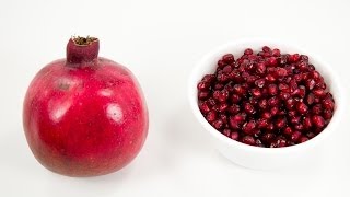 How to deseed a pomegranate the fast and fun way