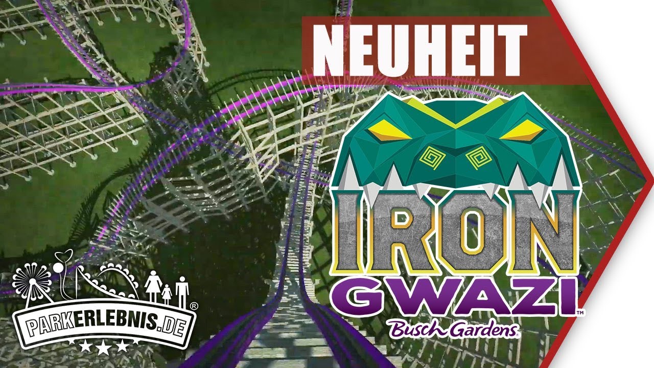 Iron Gwazi In Busch Gardens Tampa Wird Steilster Hybrid Coaster