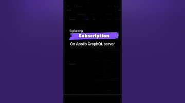 Explaining Subscription with Apollo GraphQL server #webproject #graphql #typescript #react
