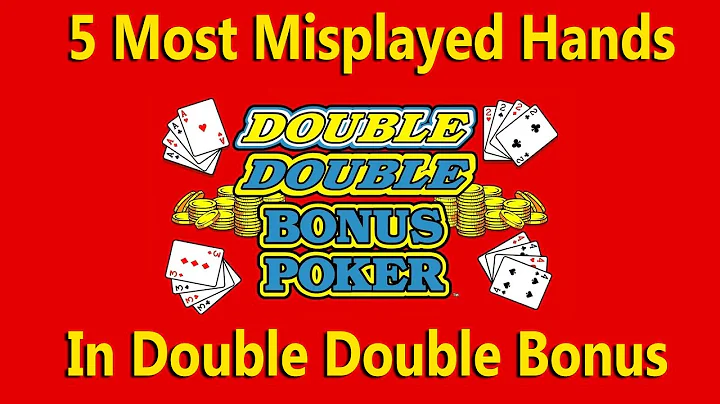 5 Most Misplayed Hands in Double Double Bonus Video Poker!