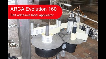 ARCA Evolution 160   Self adhesive label applicator