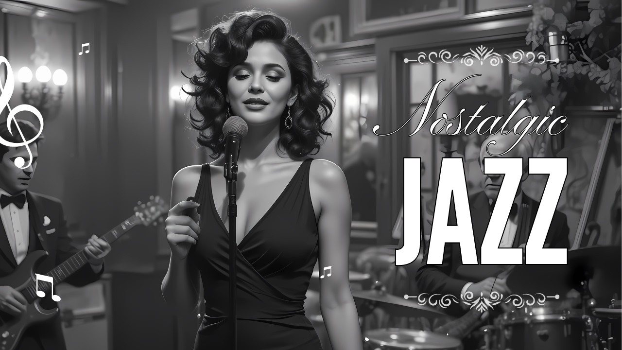 Golden Age Hollywood Jazz Club 🎶 Vintage Swing & Classic Jazz