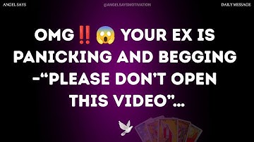 OMG‼️😱 Your Ex Is Panicking And Begging – “Please Don’t Open This Video”…