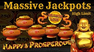 ⚠️Look!! My New Massive Jackpots in Happy and Prosperous Slot Machine High Limit screenshot 3