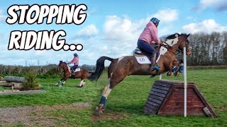 Stopping Riding, Set Backs & Self Doubt…