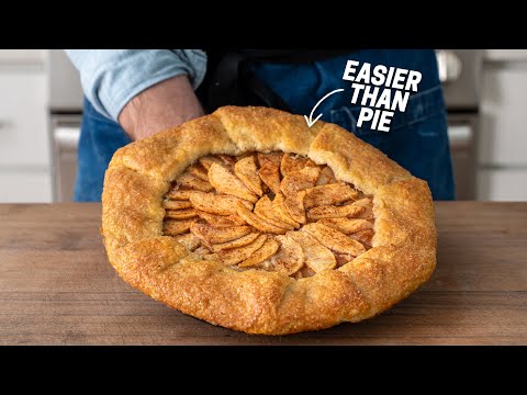 Apple Galette Easier and BETTER than Apple Pie