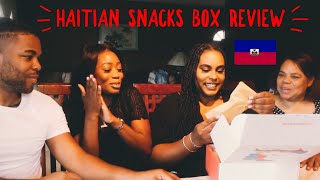 TRYING HAITIAN SNACKS FOR THE FIRST TIME!!! FT. HAITIANSNACKSBOX