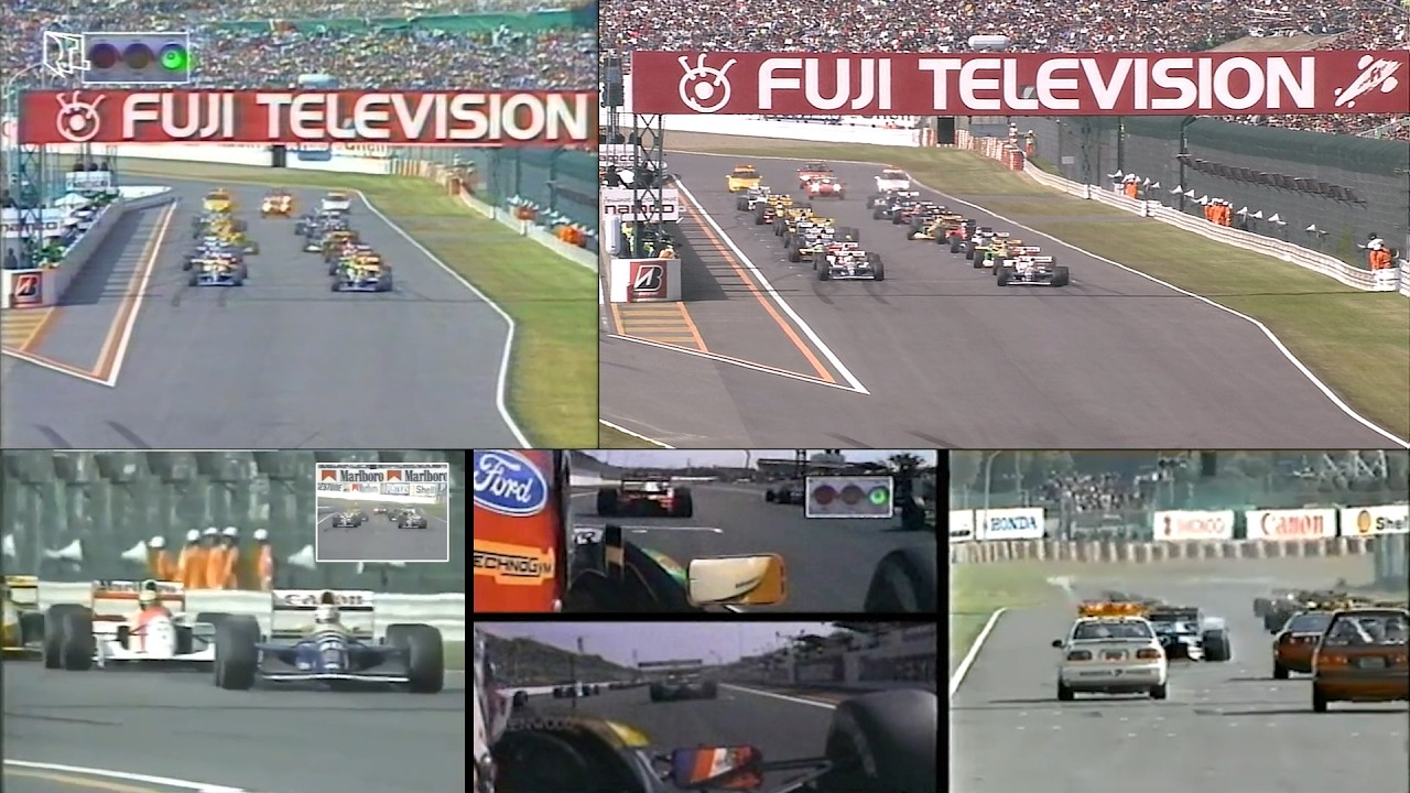 F1 Suzuka 1992 in True HD! *MULTIFEED* - YouTube