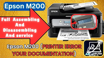 EPSON M200  PRINTER DOCUMENTATION ERROR