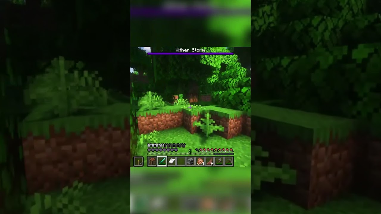 the scariest thing in minecraft #minecraft #witherstorm #minecraftstorymode #minecraftmods