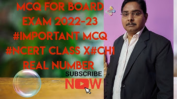 class X cbse|Real Number #Most important questions #2023 MCQ #cbse #hcf #lcm