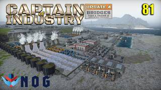 Lets Play Captain of Industry Ep81 | Firing up 1 of the Fast Breeder Reactors