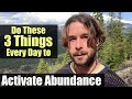 3 Things to Appreciate Today -ABUNDANCE ACTIVATION-