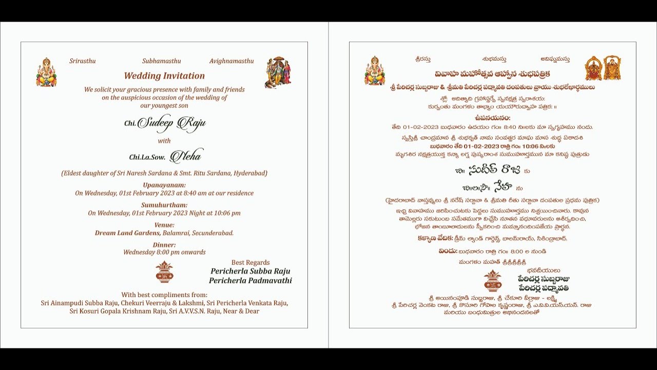 Live Event Of Wedding Ceremon