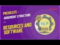 #43 || Other resources and Software || Predicate-Argument Structure || NLP || #nlp #jntuh