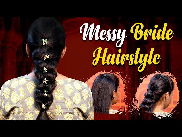 Very Easy ❌ juda hairstyle using lock pin ! juda hairstyle for long hair  !juda hairstyle for women - YouTube
