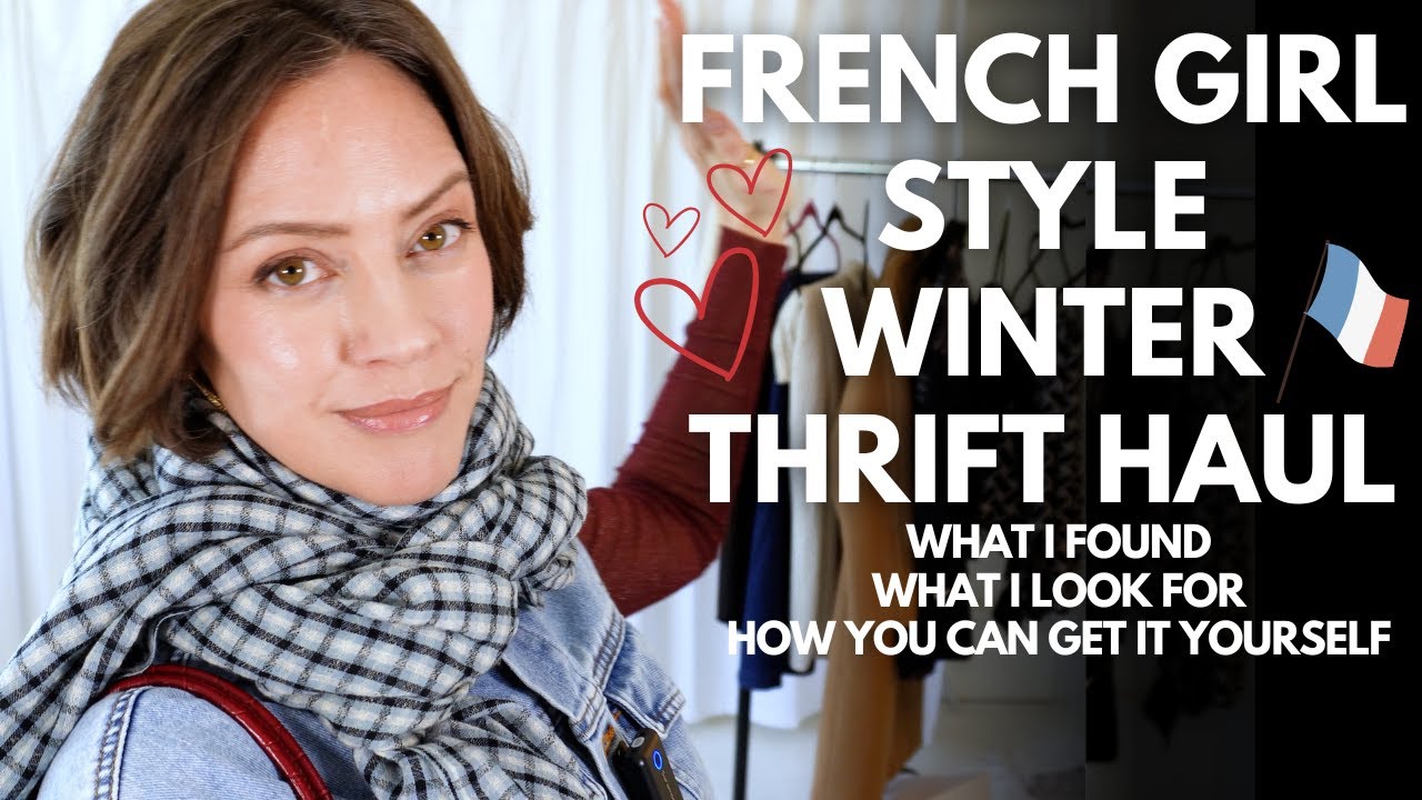 French Girl Style Thrift Haul for Winter
