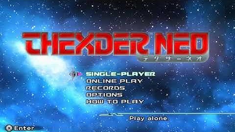 Thexder Neo [PSP] Gameplay