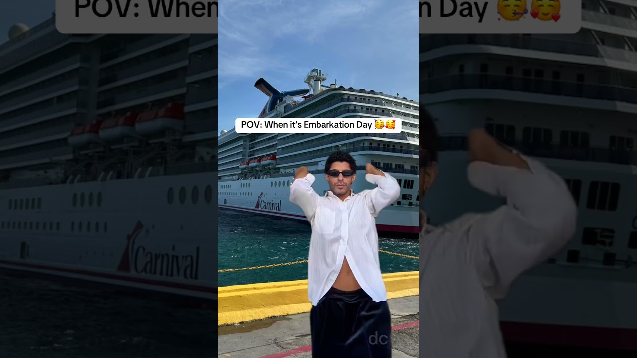 When its embarkation day